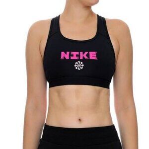Nike Swoosh Icon Clach Band Bra Size Small